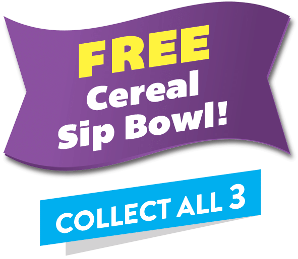 Free Cereal Sip Bowl