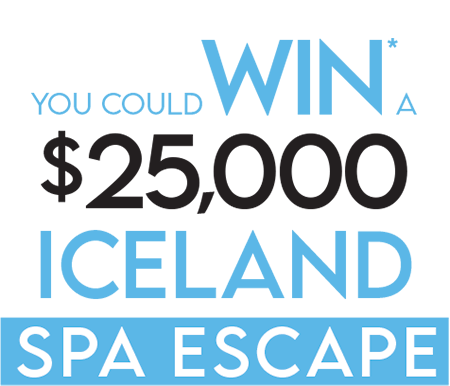 You could win a Spa Escape in Iceland